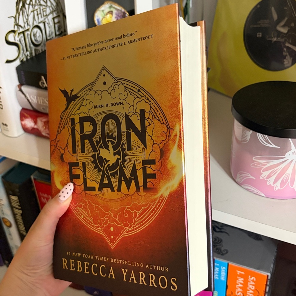 Iron Flame by Rebecca Yarros hardcover - Picture 2 of 3
